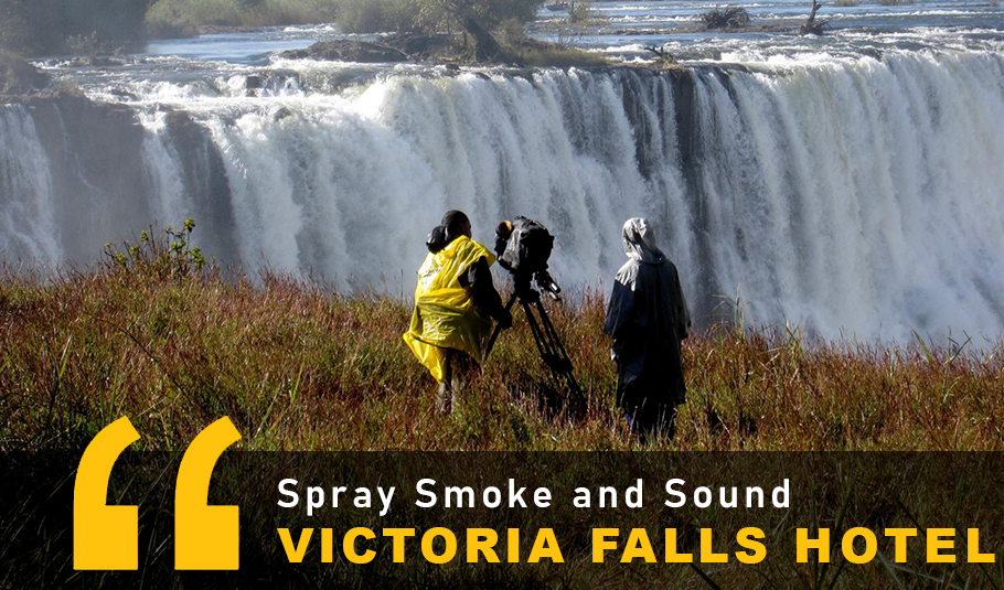 Spray Smoke and Sound Victoria Falls 
