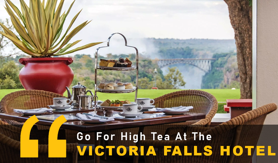 High Tea At The Victoria Falls Hotel