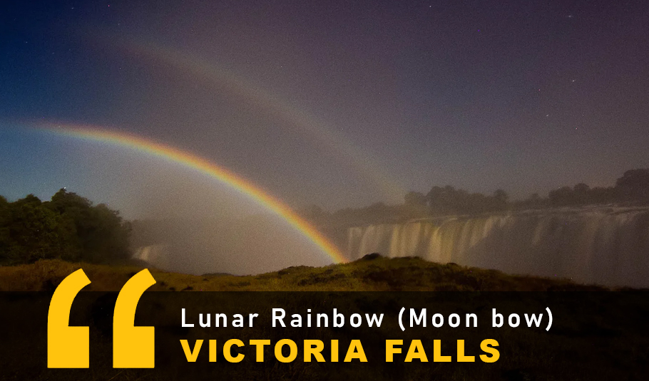 Victoria Falls Lunar Rainbow Tour