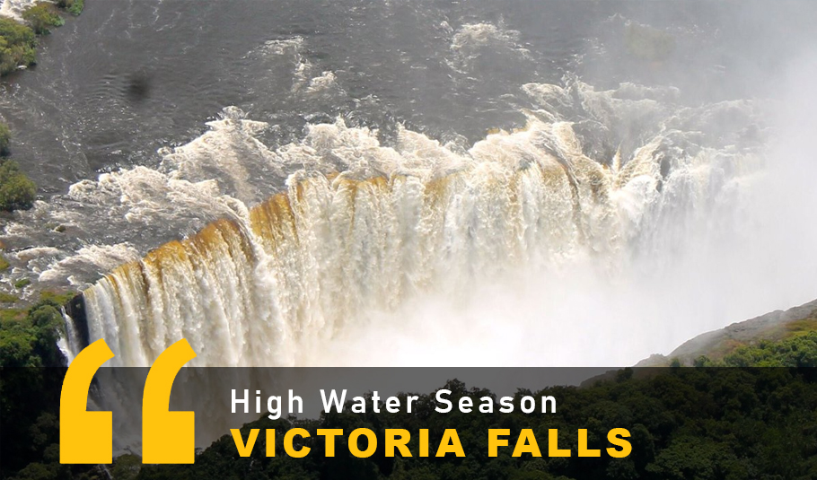 Victoria Falls High Water Season 