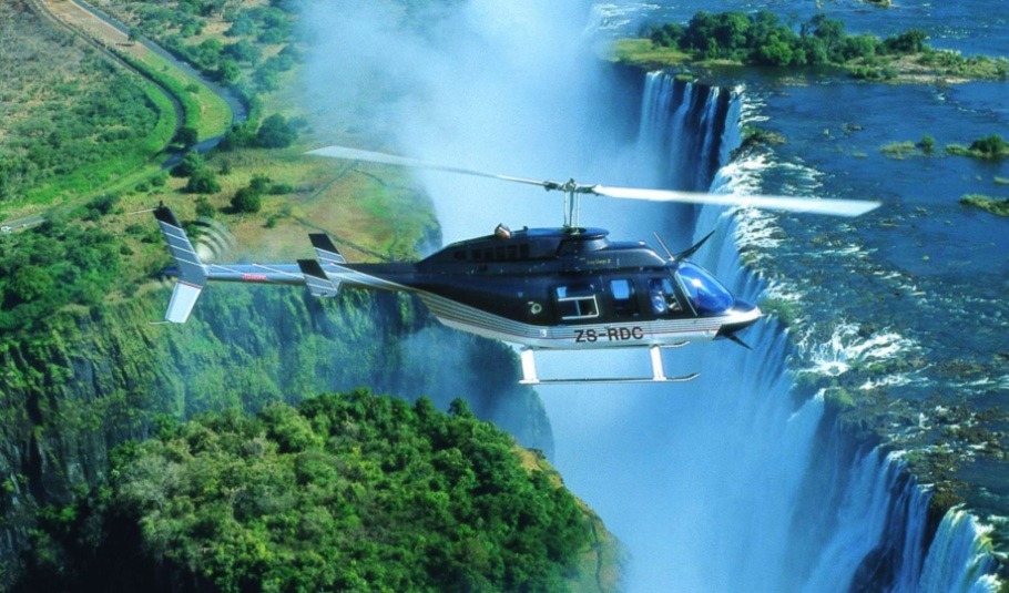 Helicopter Ride In Victoria Falls