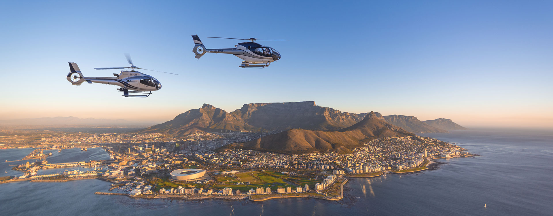30 Minute Two Oceans Helicopter Flip