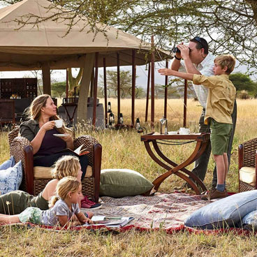 Serengeti family safari