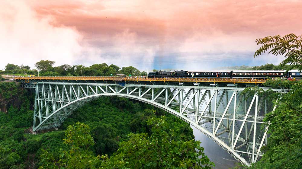 Victoria Falls Travel By Rail