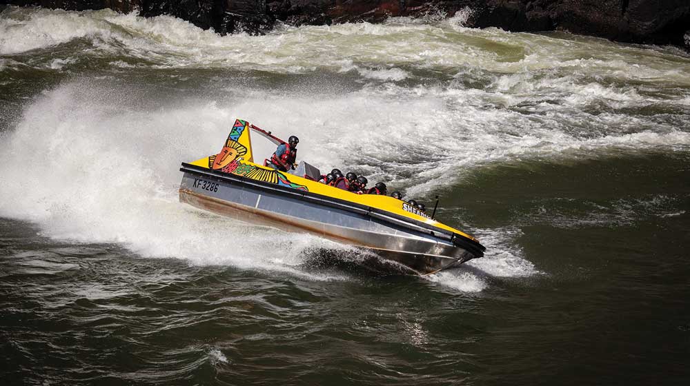 Jet Boat Victoria Falls